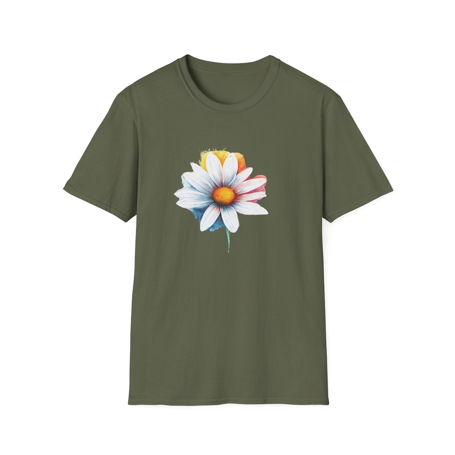 Watercolour Daisy  – T-shirt