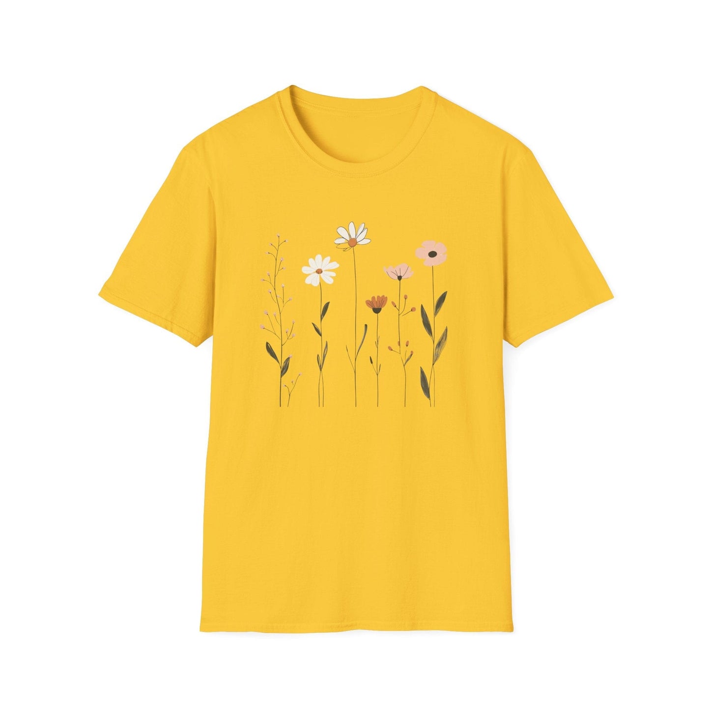 Simple Flowers  – T-shirt