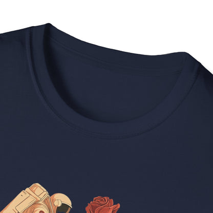 Solo Rose with Astronaut – Terraforming of Mars  – T-shirt