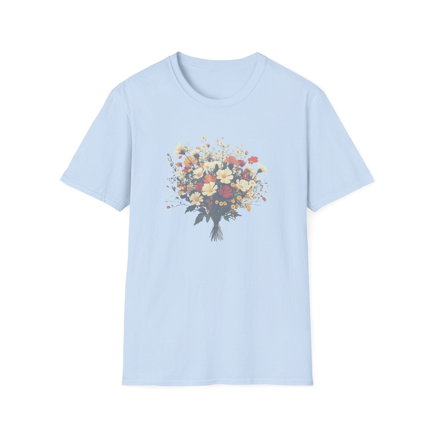 Beautiful Mixed Flowers – T-shirt