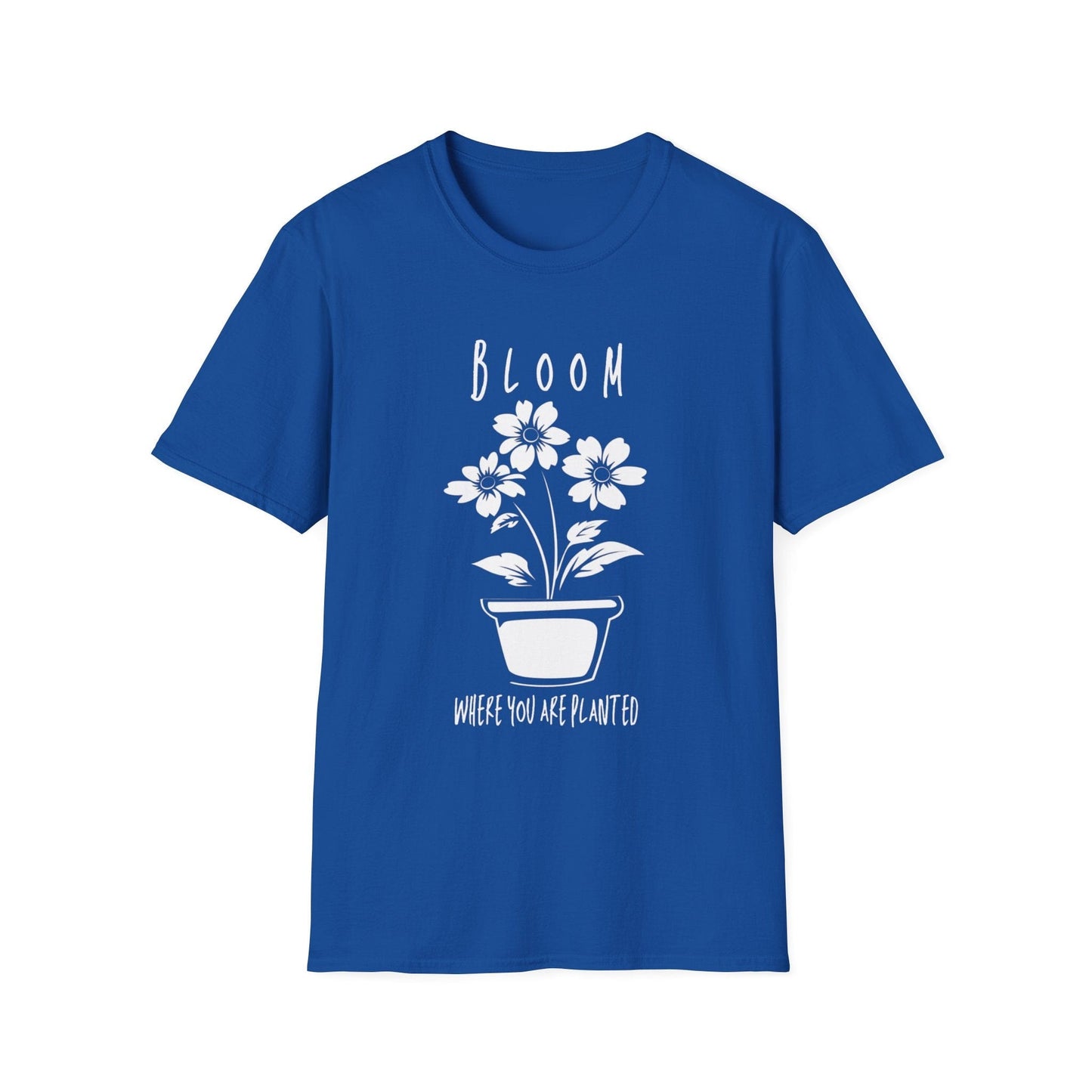 "Bloom Where You are Planted" Pot – T-shirt