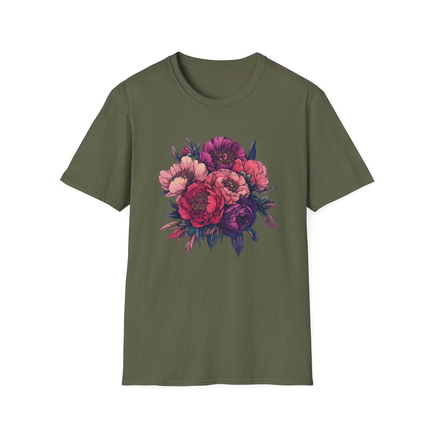 Peonies for the Good Heart  – T-shirt