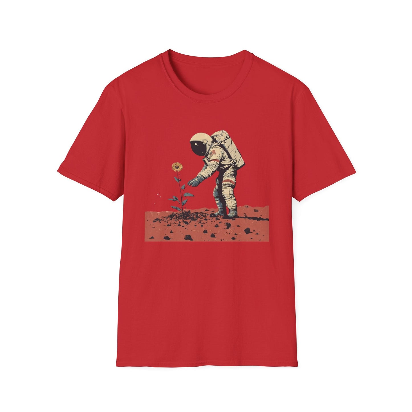 Daisy and Astronaut – Terraforming of Mars  – T-shirt