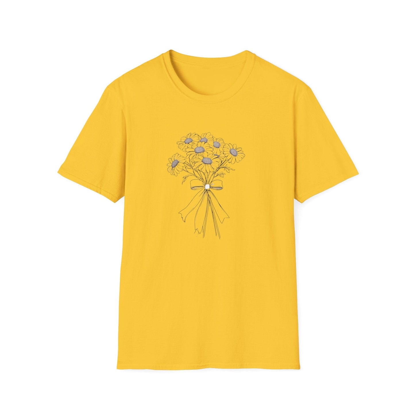 Colorless Sunflowers  – Black – T-shirt