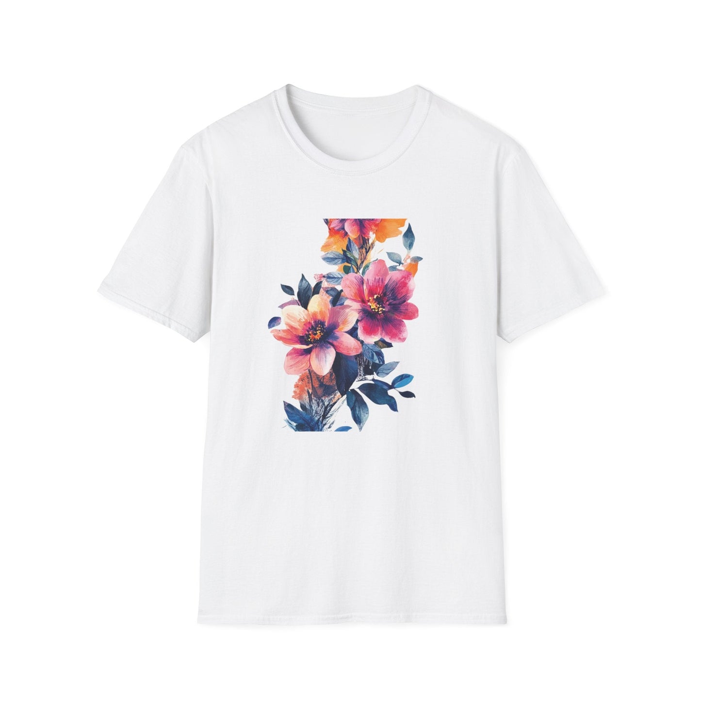 Water Color Flowers  – T-shirt