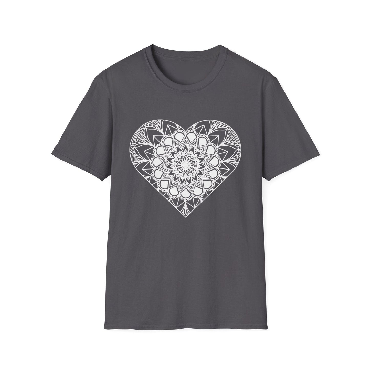 Heart Shaped Mandala  – T-shirt