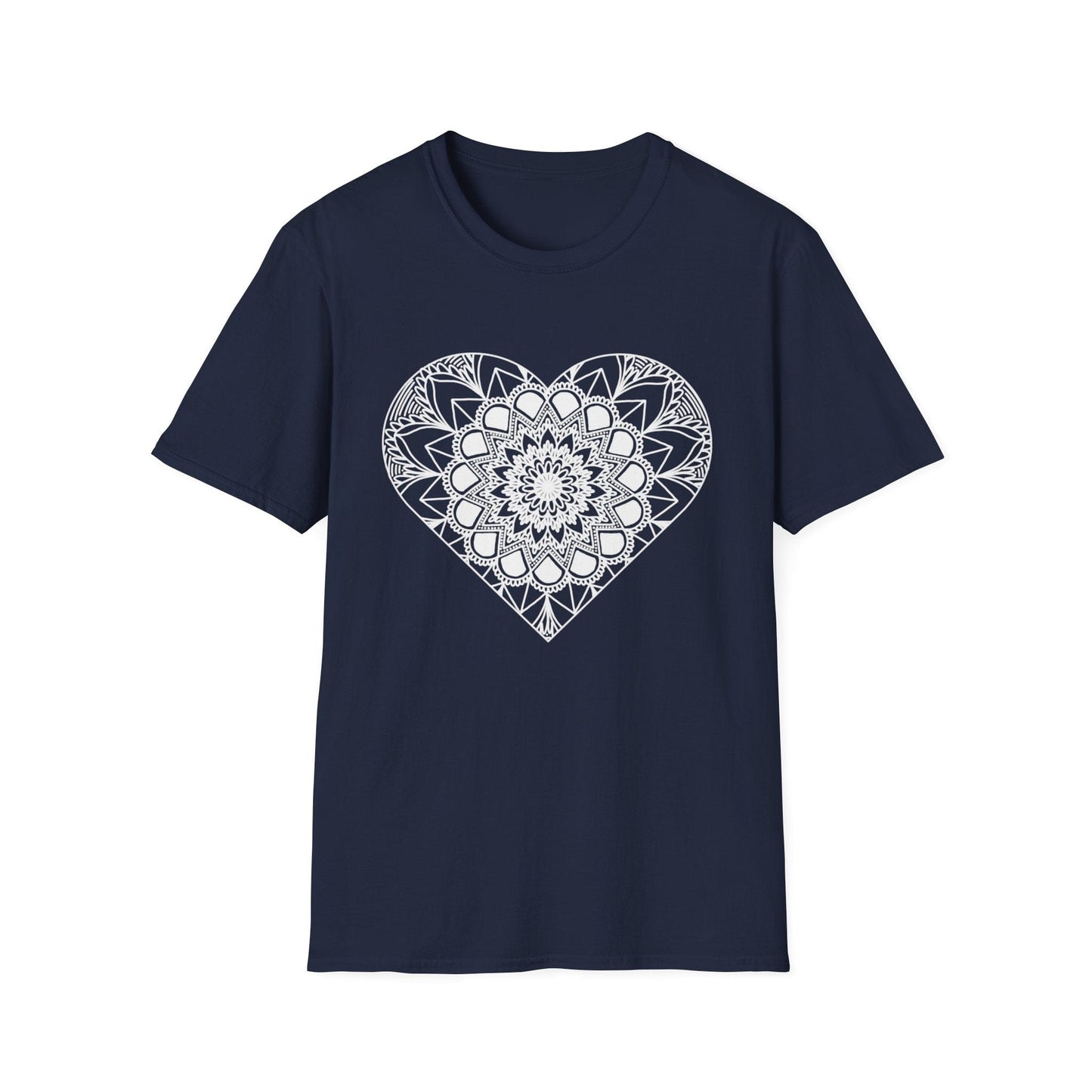 Heart Shaped Mandala  – T-shirt