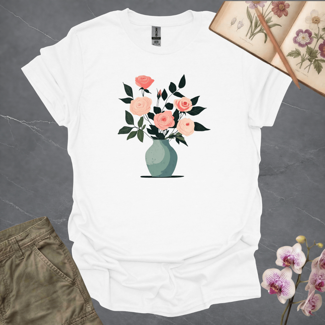 Vase of Flowers (Vase of Pink Roses)