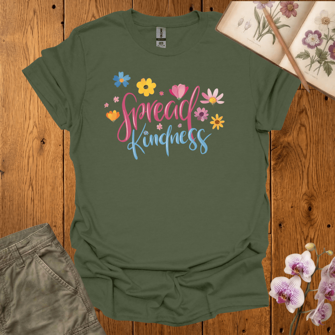 Spread Kindness - Colorful Flowers