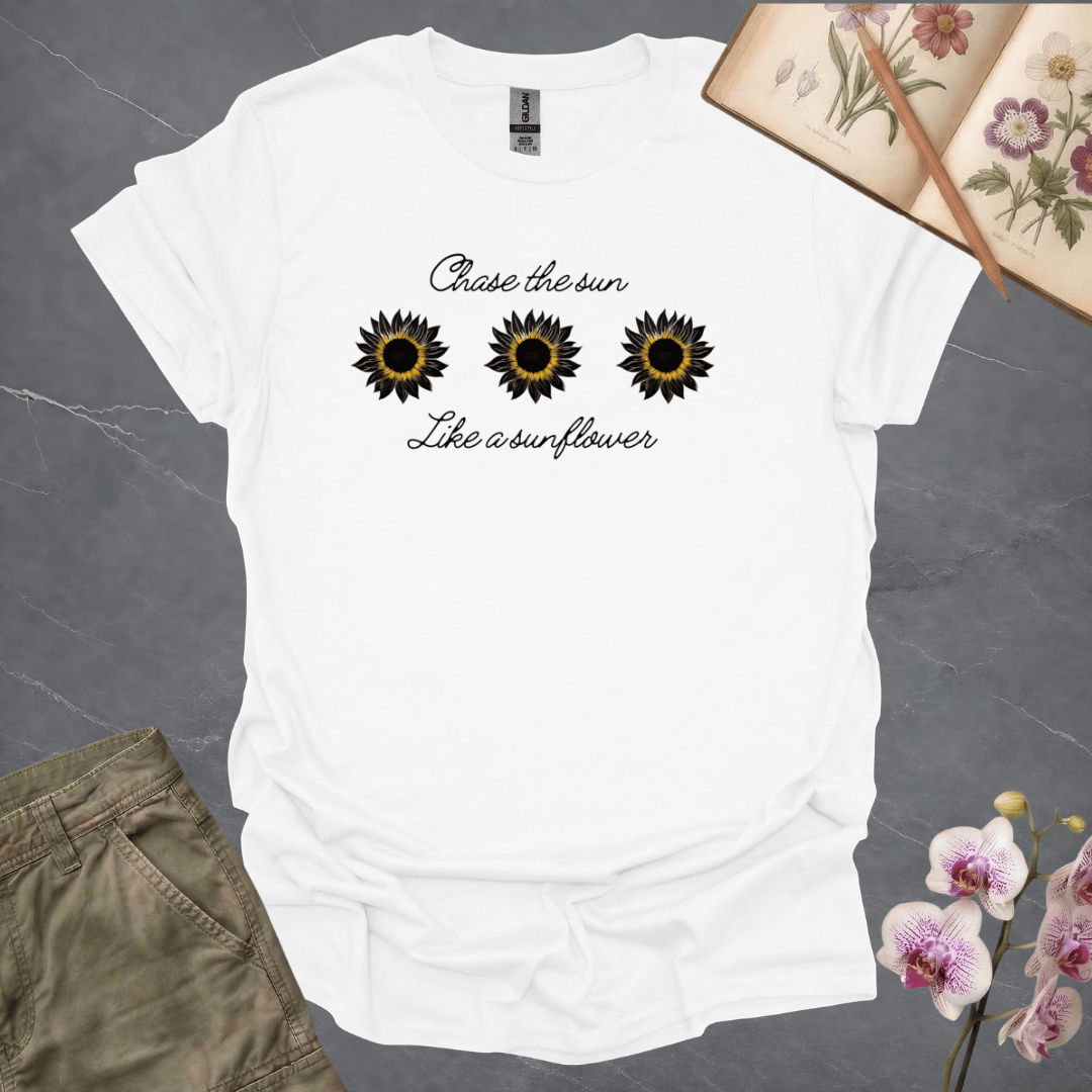 Chase The Sun Like A Sunflower - Triple Sunflower