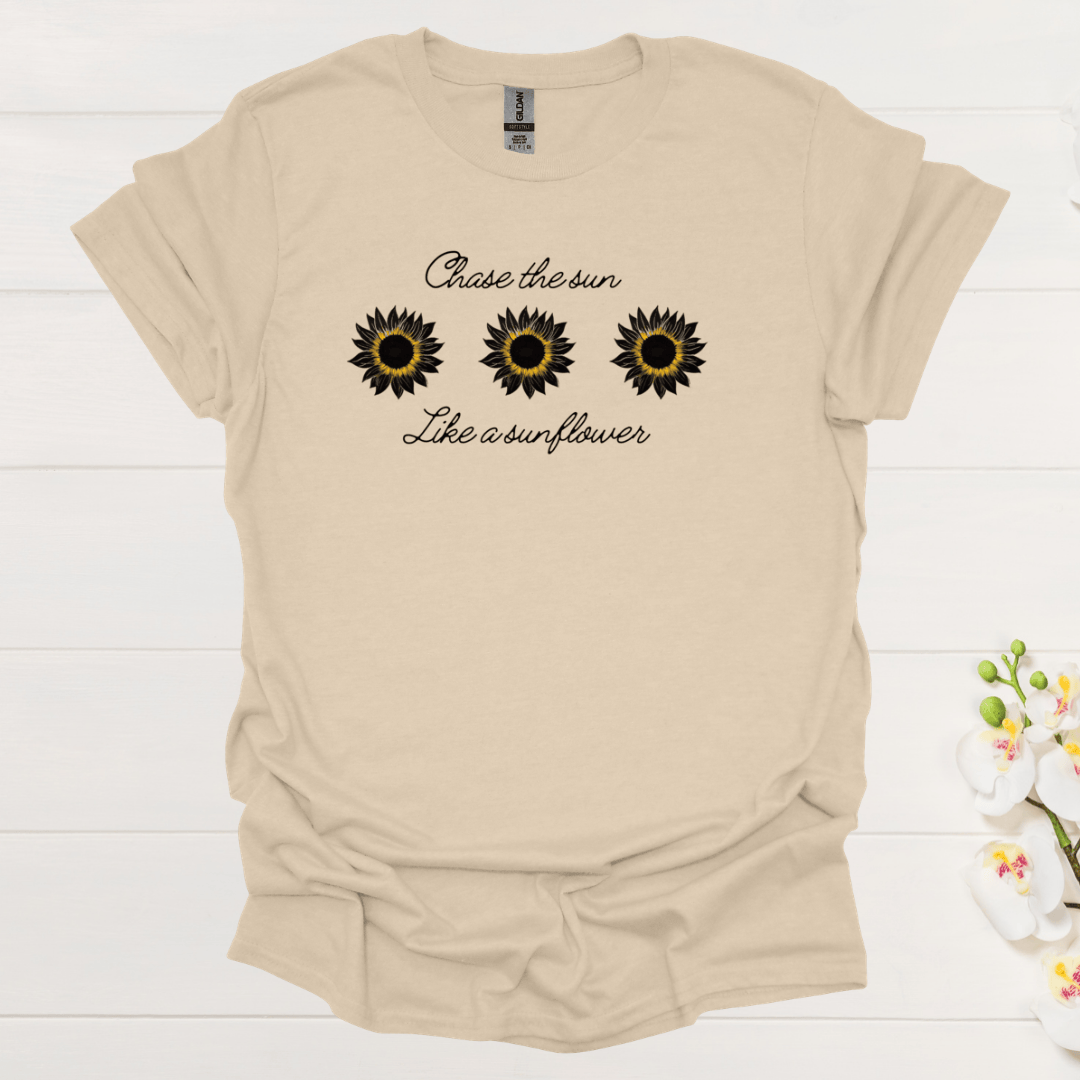Chase The Sun Like A Sunflower - Triple Sunflower