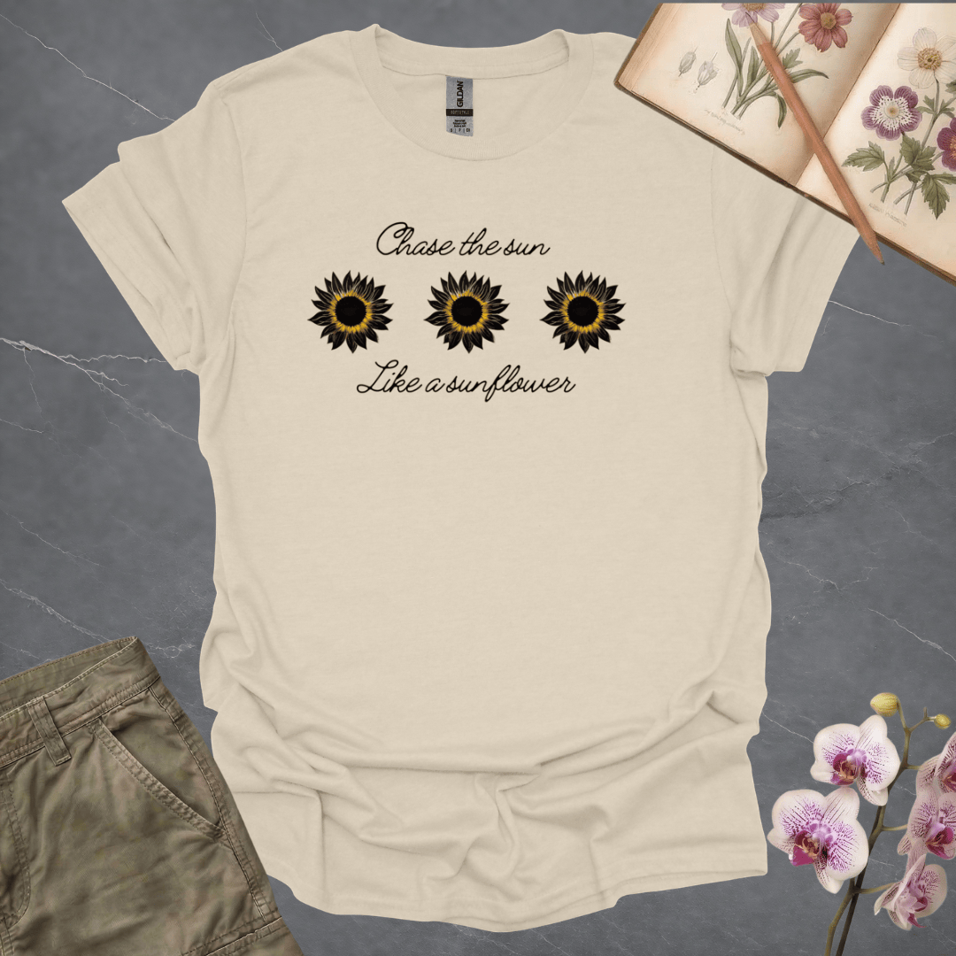 Chase The Sun Like A Sunflower - Triple Sunflower