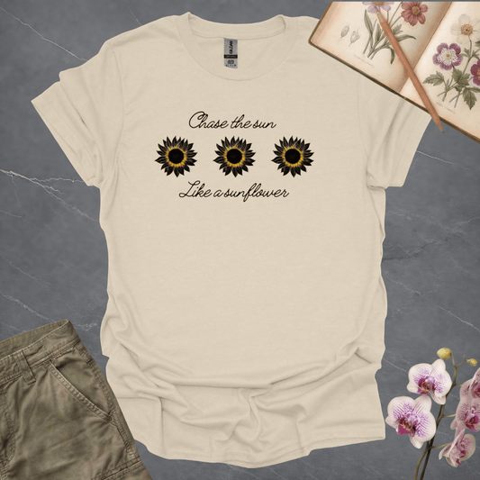 Chase The Sun Like A Sunflower - Triple Sunflower