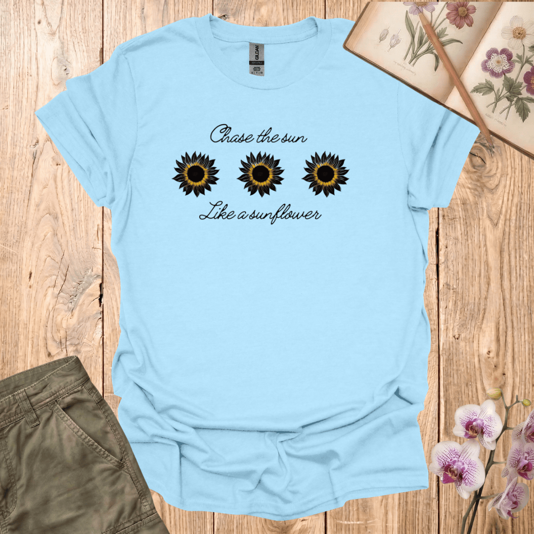 Chase The Sun Like A Sunflower - Triple Sunflower