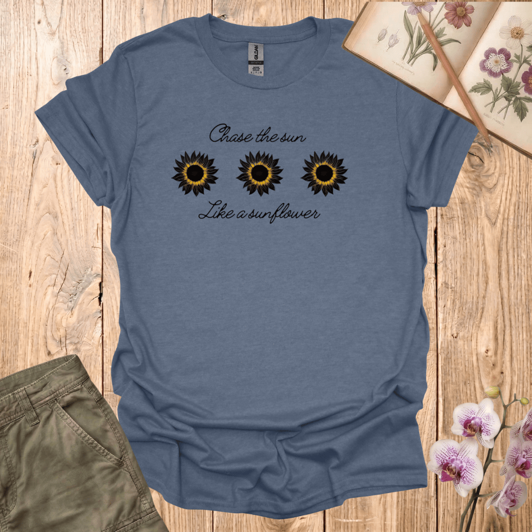 Chase The Sun Like A Sunflower - Triple Sunflower