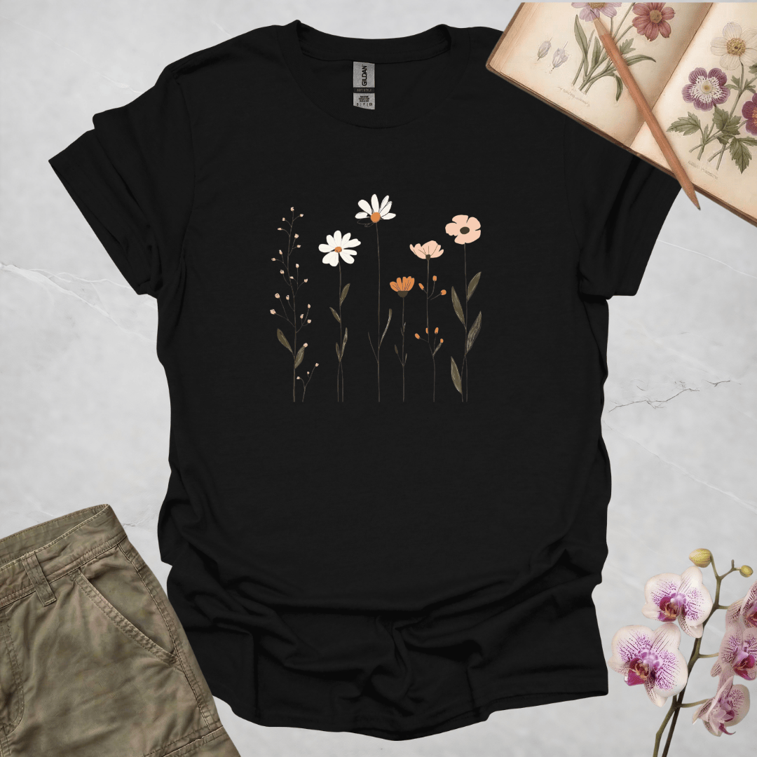 Simple Flowers - T-shirt