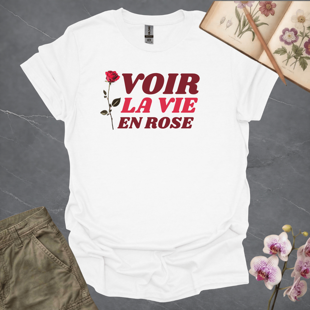 To See Life in Pink - T-shirt
