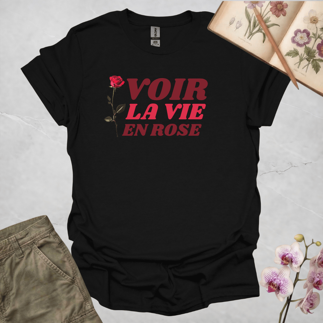 To See Life in Pink - T-shirt