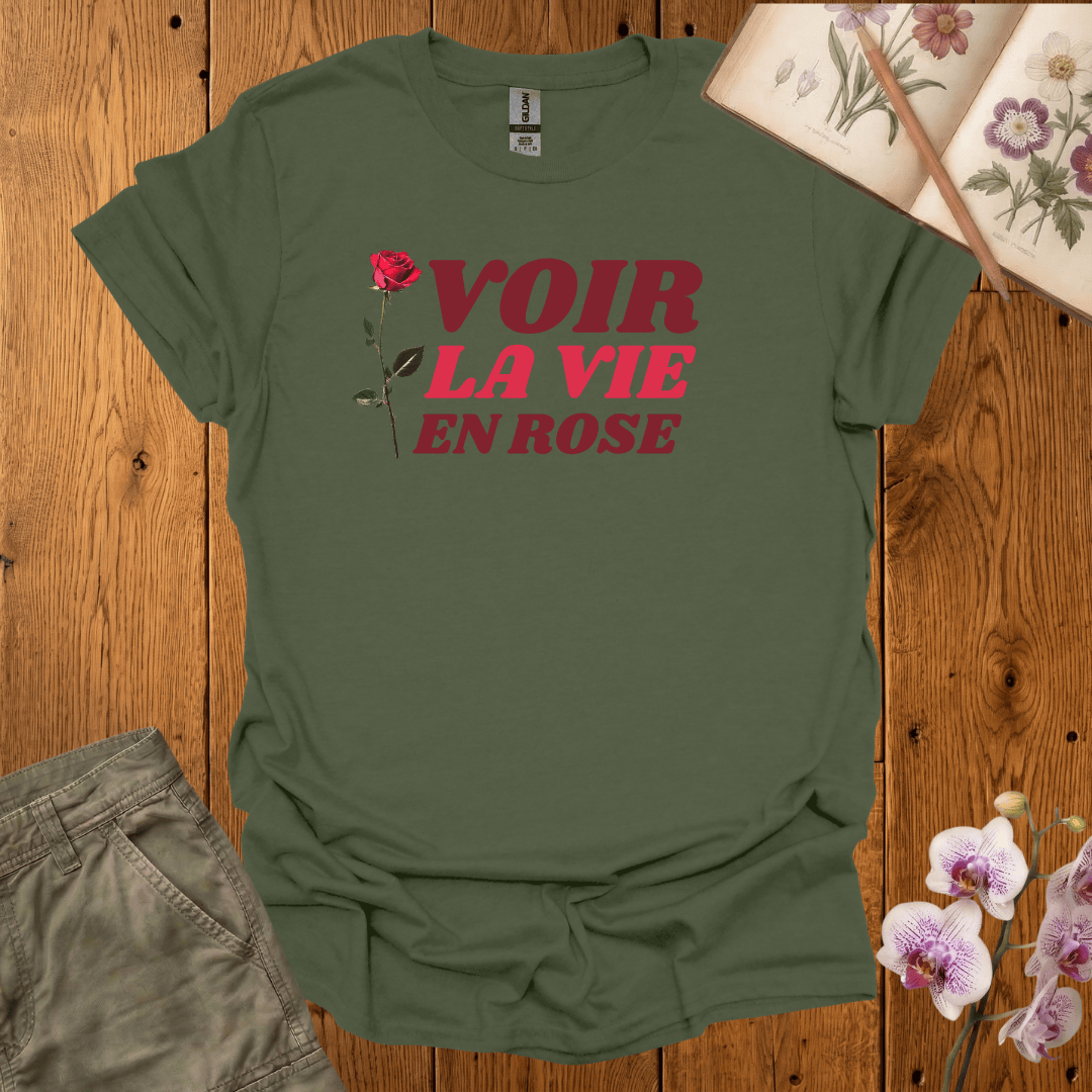 To See Life in Pink - T-shirt