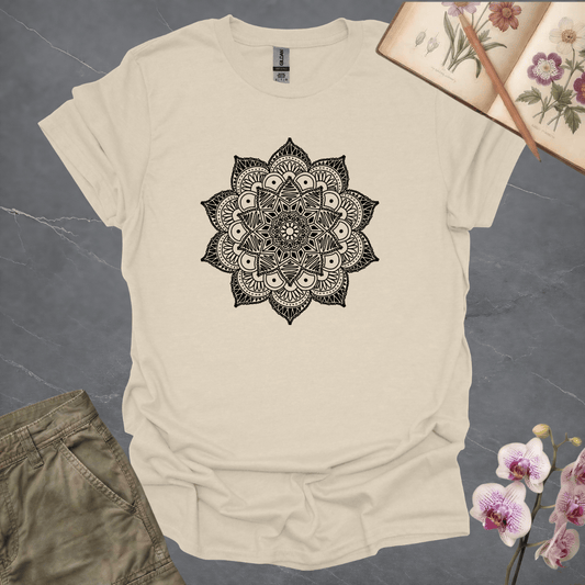 Flora Mandala - Black