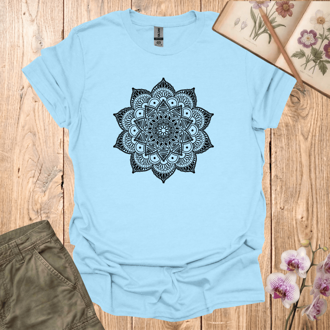 Flora Mandala - Black