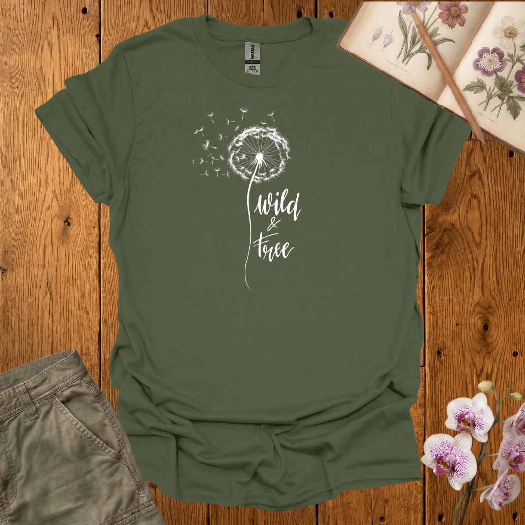Wild and Free Dandelion - White