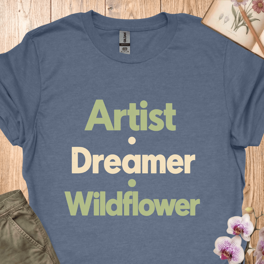 Artist Dreamer Wildflower - Upscaled