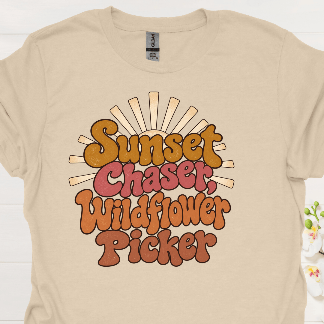 Sunset Chaser Wildflower Picker - 70s - Upscaled