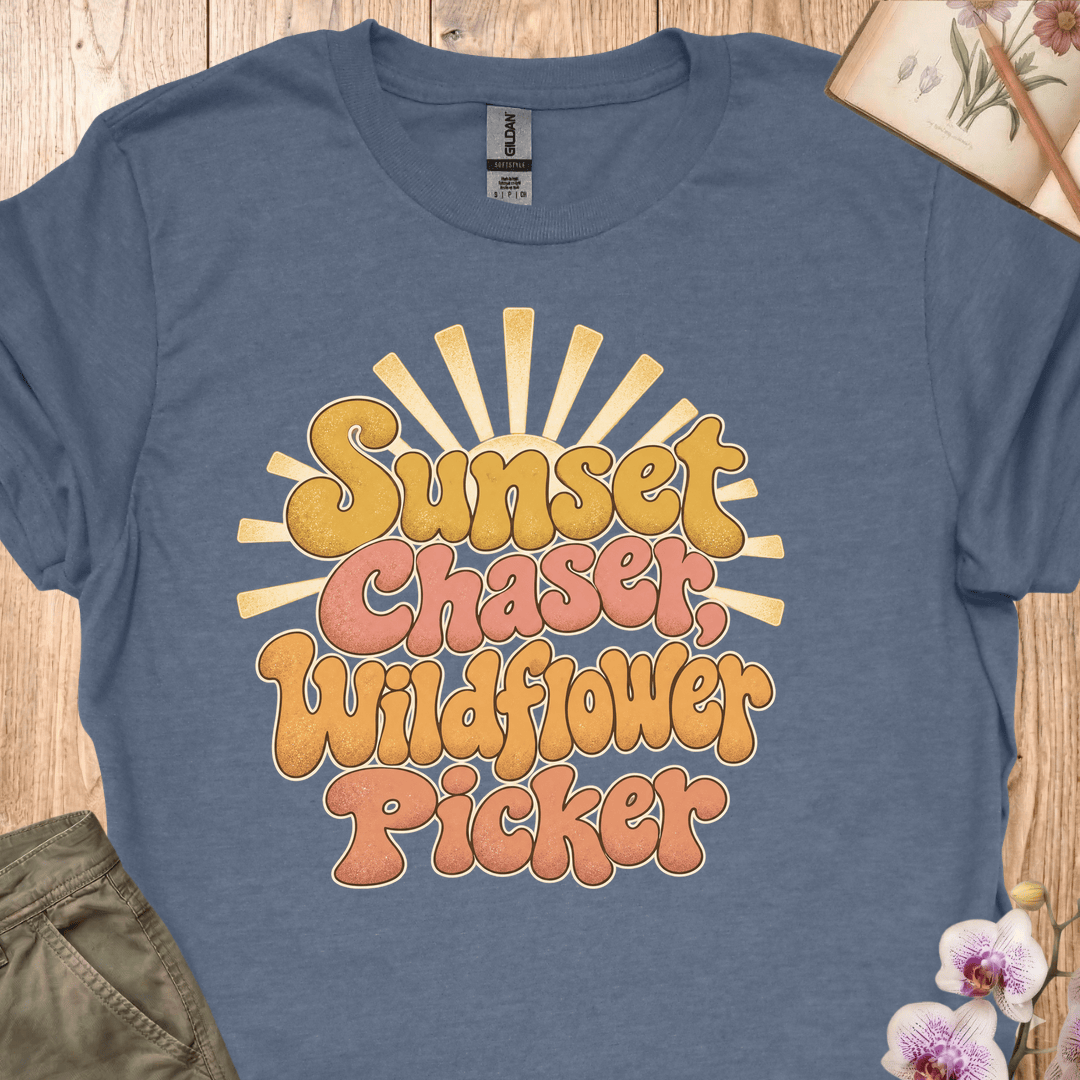 Sunset Chaser Wildflower Picker - 70s - Upscaled