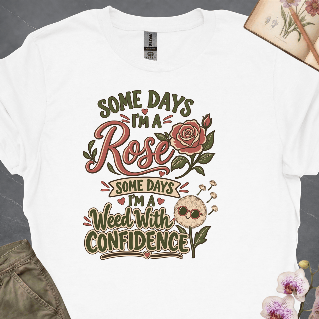 Some Days I'm a Rose, Some Days I'm a Weed With Confidence - Upscaled