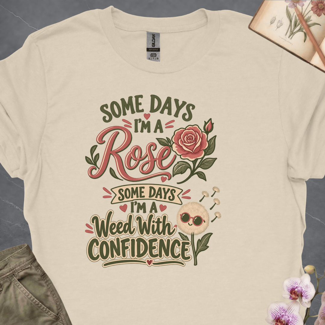 Some Days I'm a Rose, Some Days I'm a Weed With Confidence - Upscaled