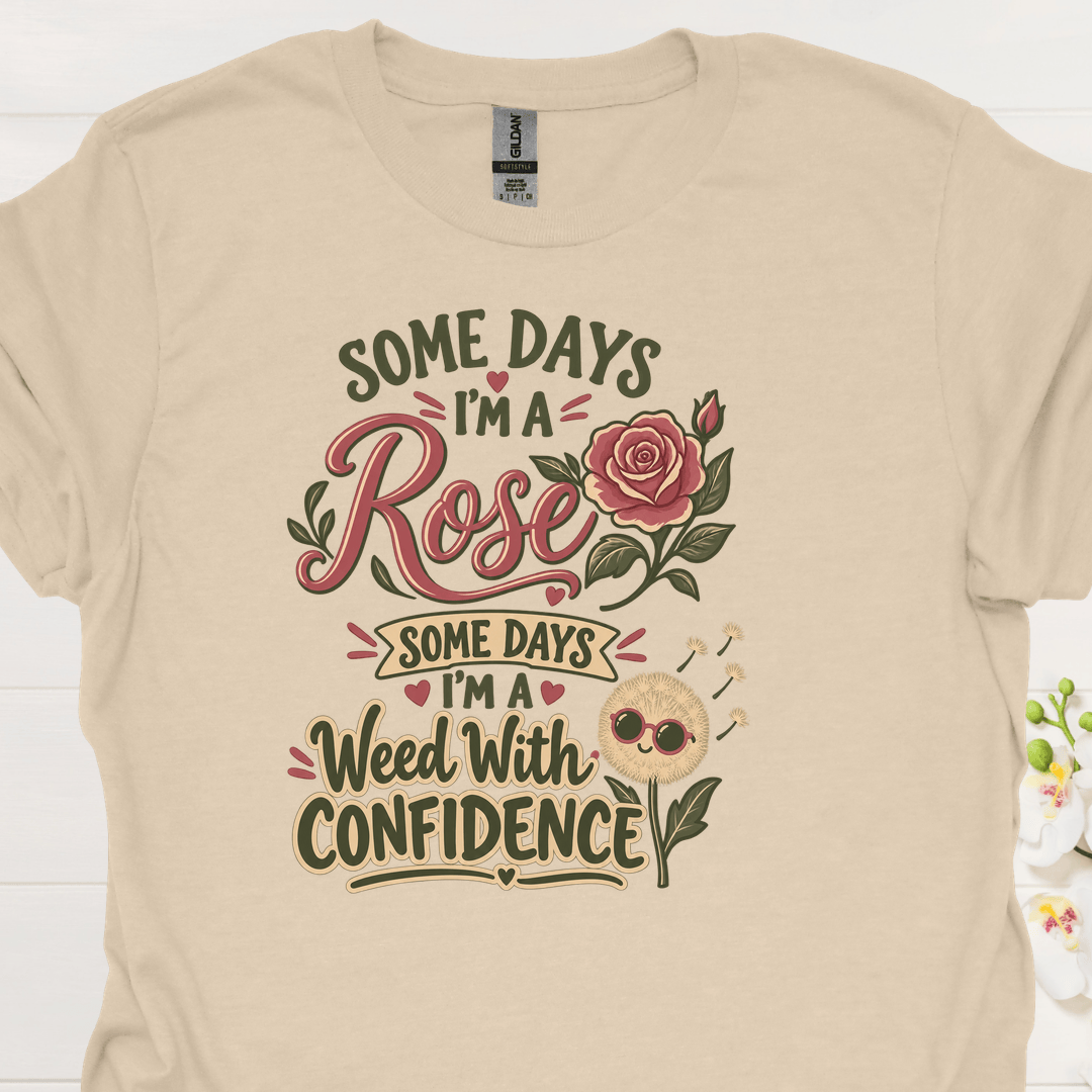 Some Days I'm a Rose, Some Days I'm a Weed With Confidence - Upscaled