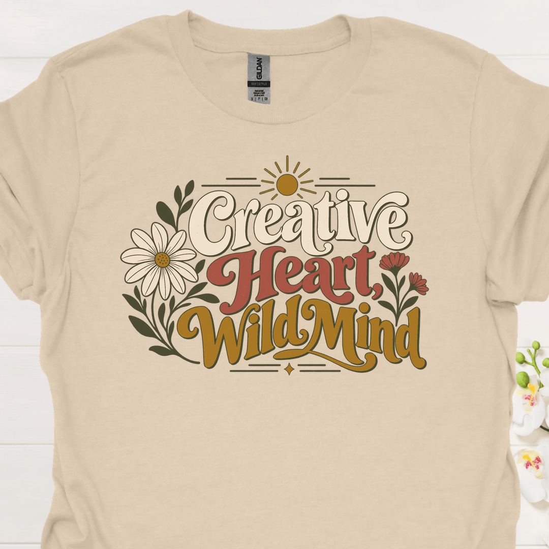 Creative Heart, Wild Mind - Vintage Line - Upscaled