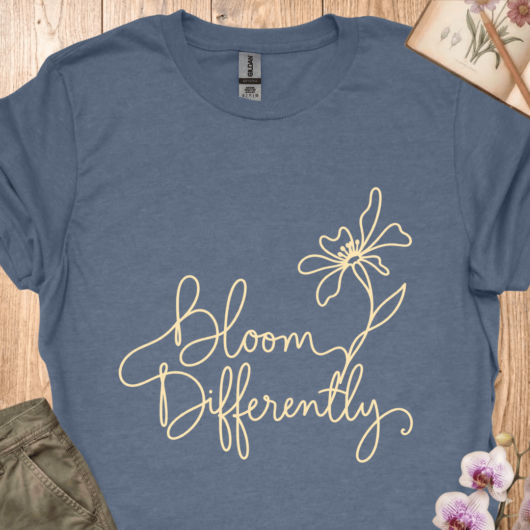 Bloom Differently - Line Drawing - Upscaled