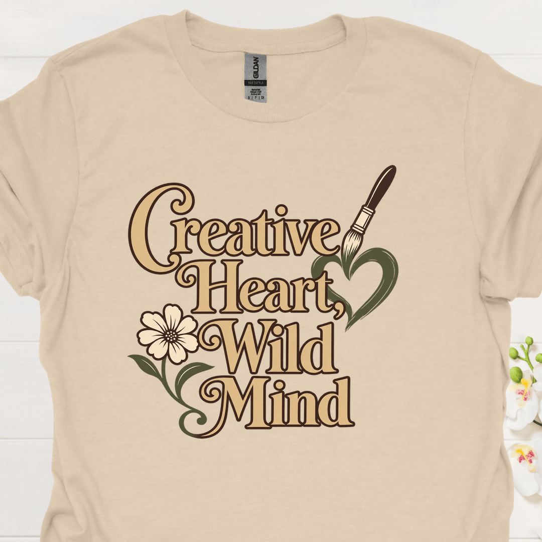 Creative Heart, Wild Mind - Vintage - Upscaled