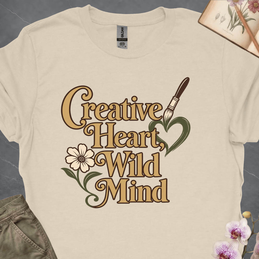 Creative Heart, Wild Mind - Vintage - Upscaled