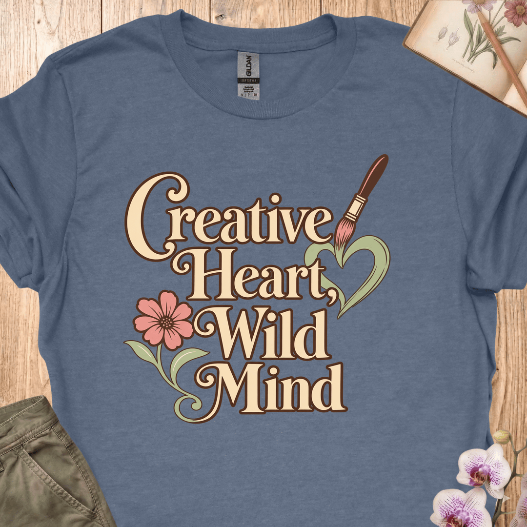 Creative Heart, Wild Mind - Vintage - Upscaled