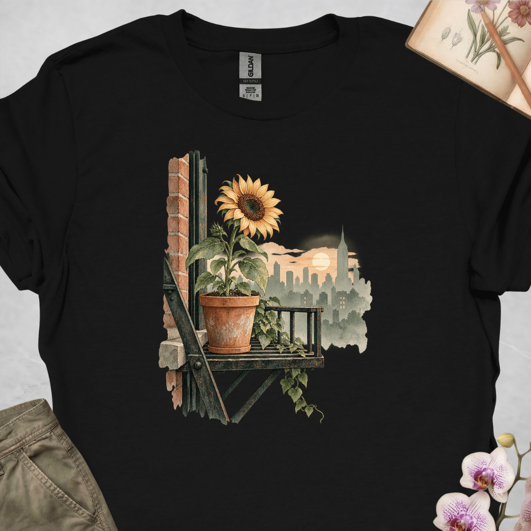 Sunflower Skyline - Upscaled