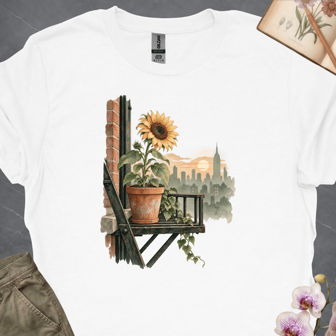 Sunflower Skyline - Upscaled