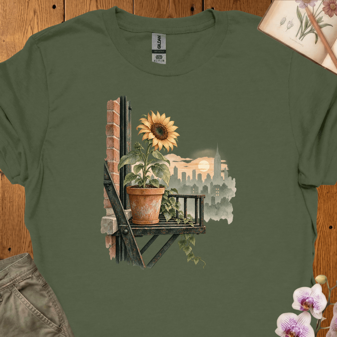 Sunflower Skyline - Upscaled