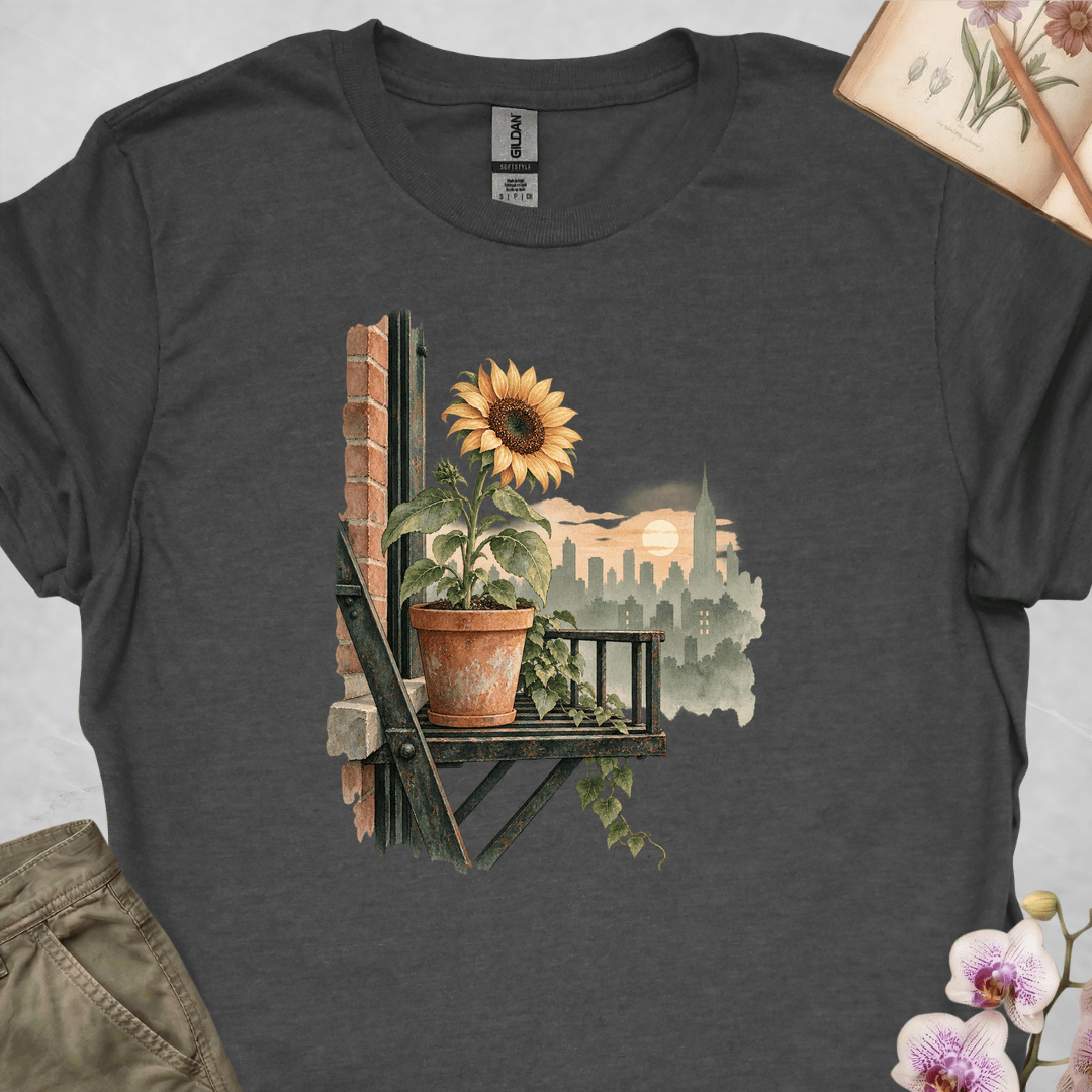 Sunflower Skyline - Upscaled