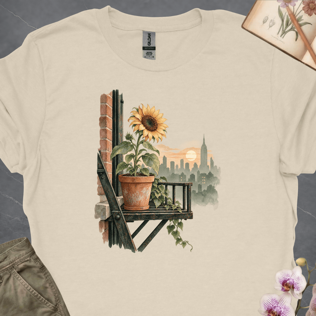 Sunflower Skyline - Upscaled