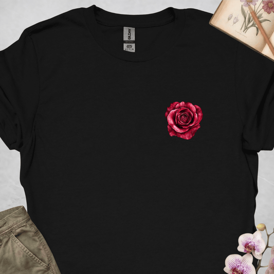 Dark Red Rose - Print Prep