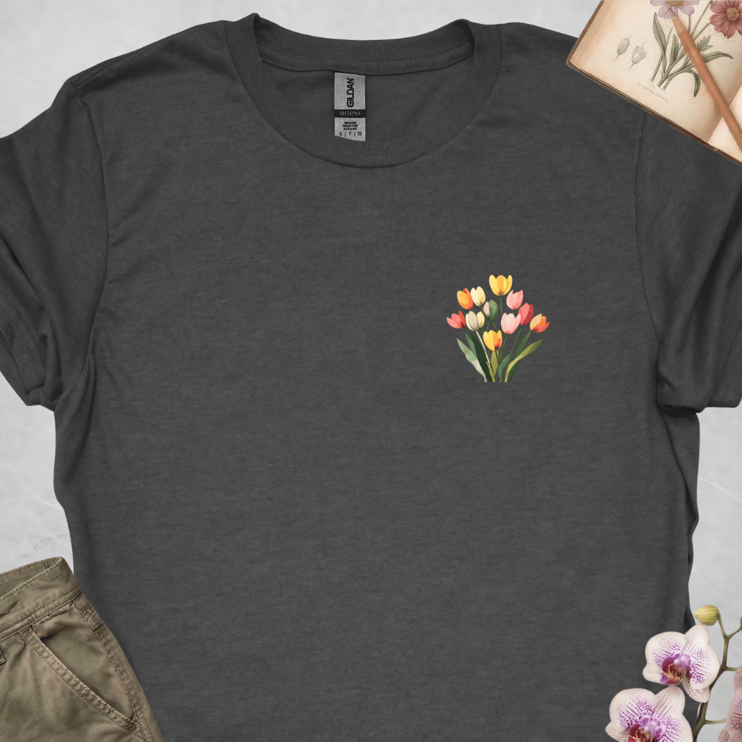 Colorful Tulip Flowers - Small - Upscaled