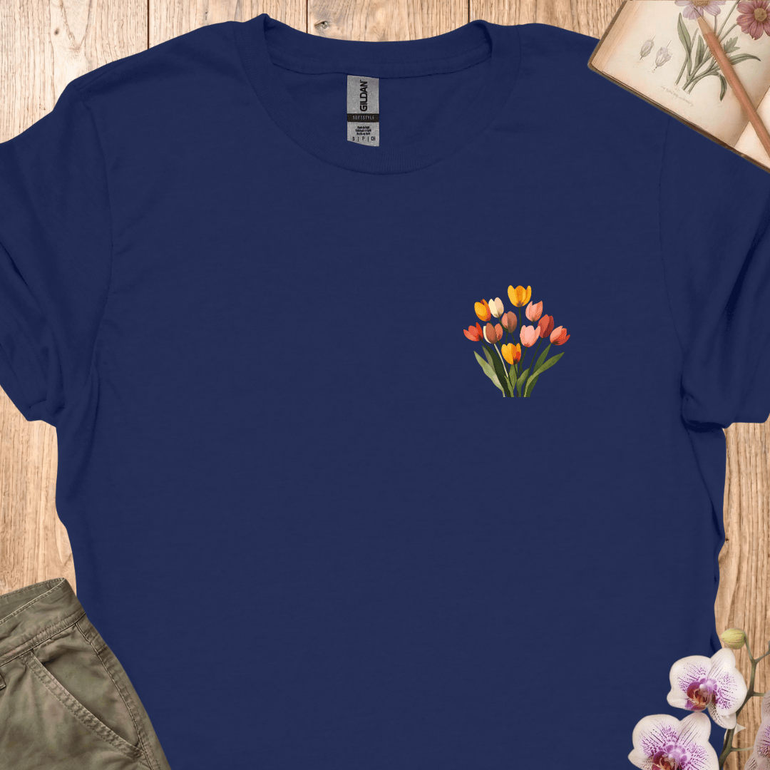 Colorful Tulip Flowers - Small - Upscaled