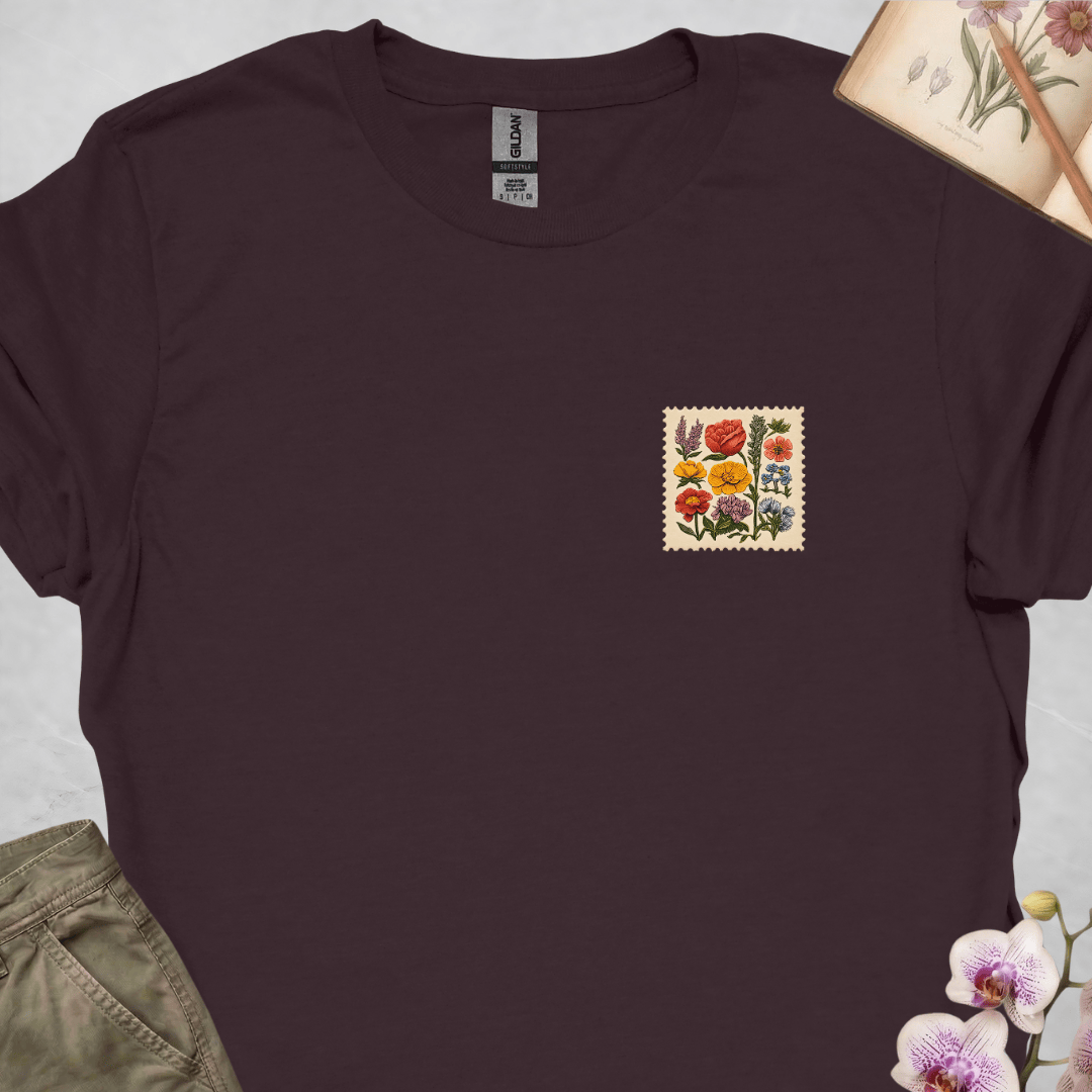 Floral Stamp - Small - Upscaled