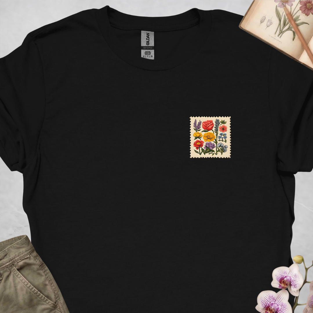 Floral Stamp - Small - Upscaled
