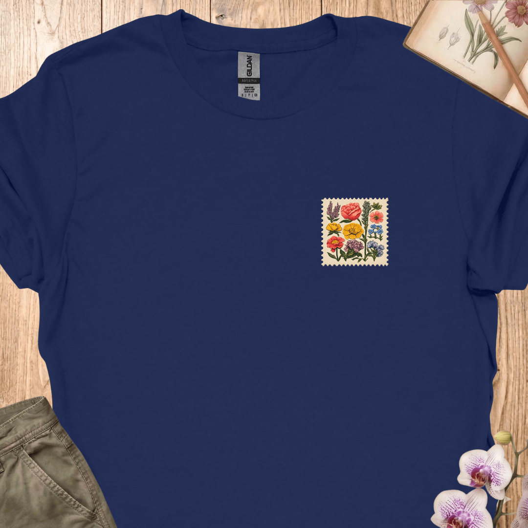 Floral Stamp - Small - Upscaled
