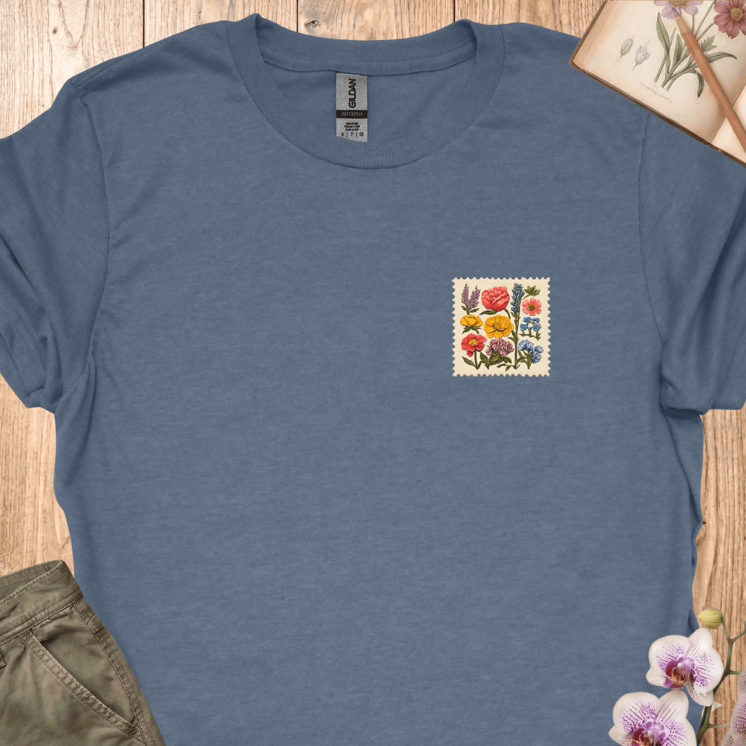 Floral Stamp - Small - Upscaled