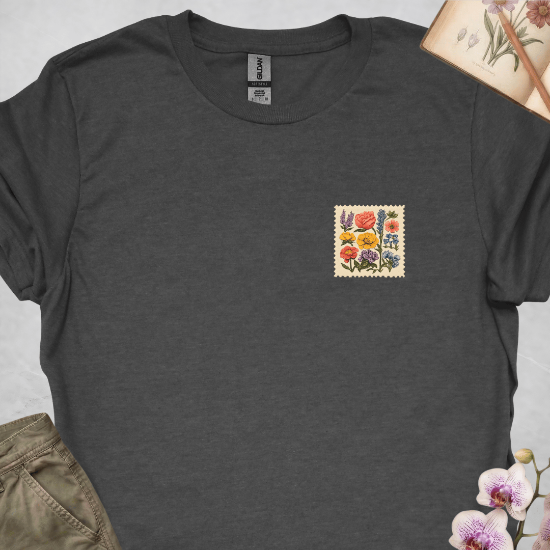 Floral Stamp - Small - Upscaled